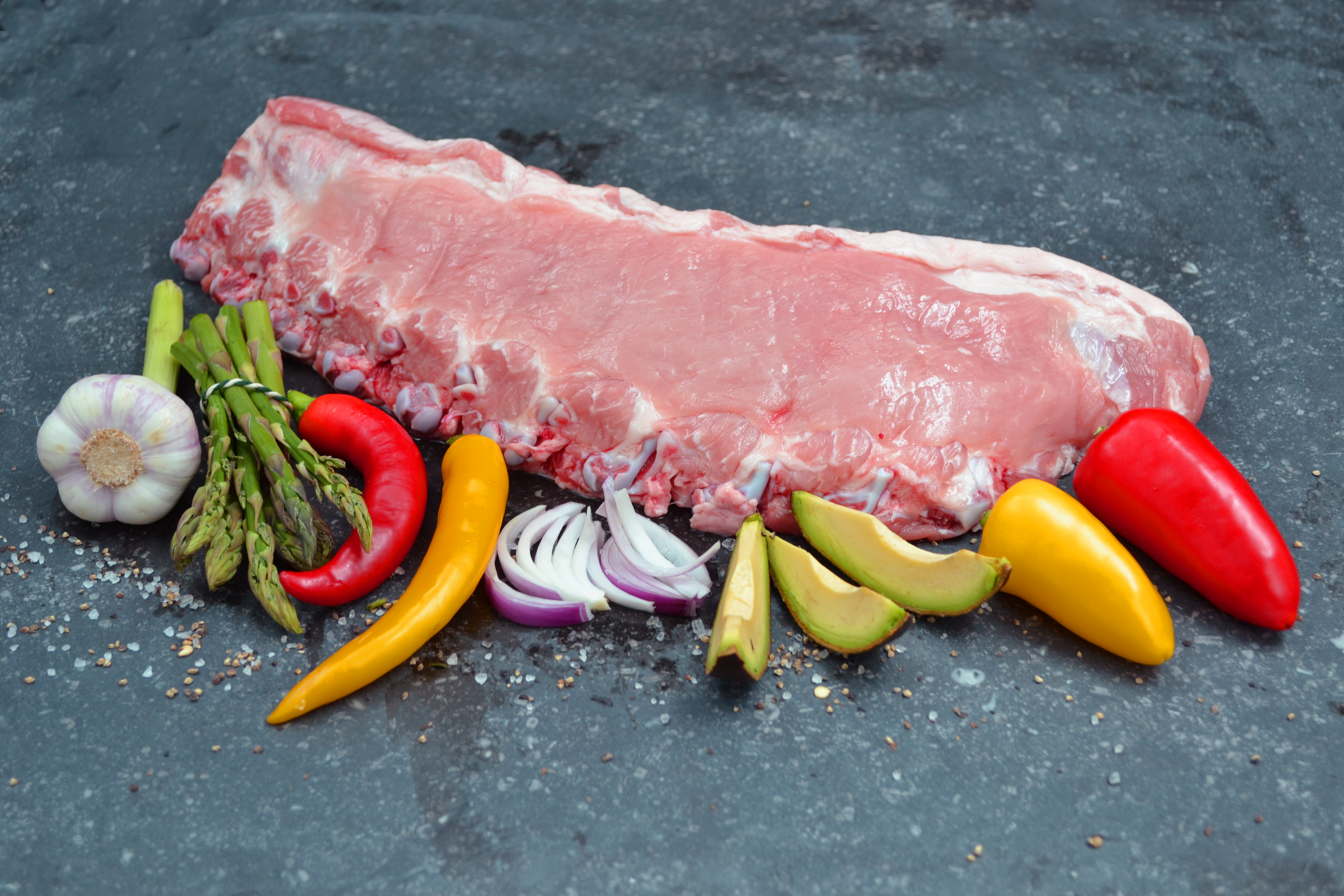 spareribs dik bevleesd